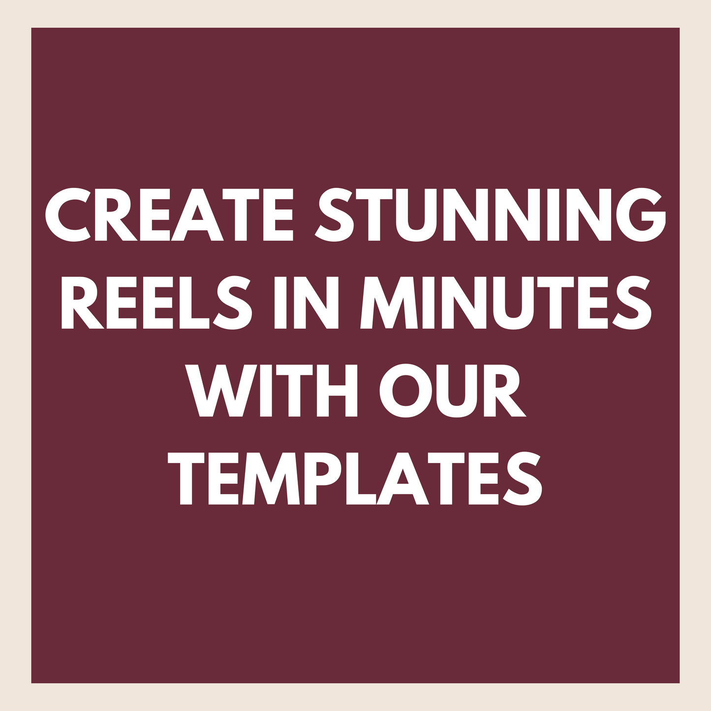 Faceless Aesthetic Reels Templates Made with Canva – Over 300 Templates